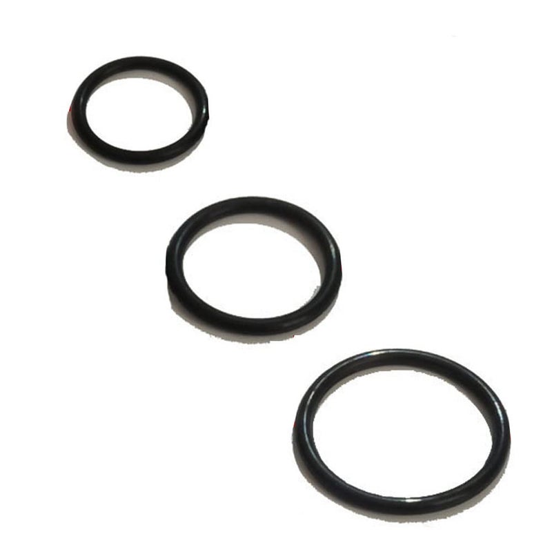 JueDi Fishing Hook Keeper Fishing Rod Keeper with 3 Different Rubber Rings Fishing Rod Hook Holder 10pcs Black - Image 4